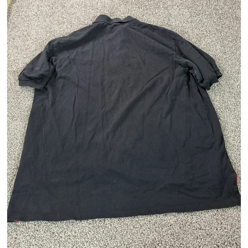 Polo Ralph Lauren Short Sleeve Rugby Polo Shirt Men's Size 3XLT Black